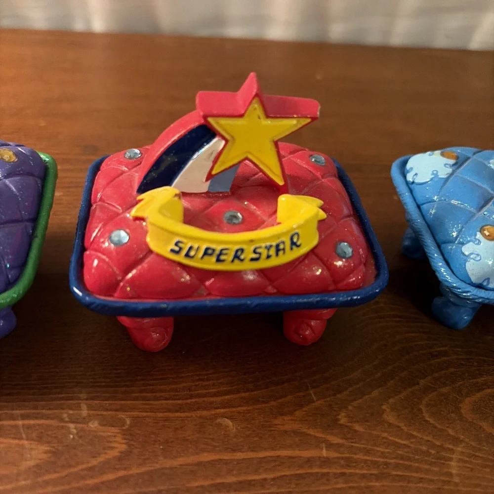 VINTAGE CLAIRES Y2K 2002 TRINKET BOXES‎ LOT OF 5